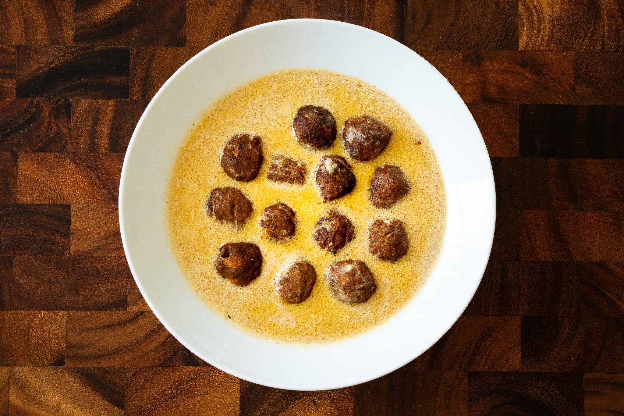 IKEA Meatballs in Korma Sauce