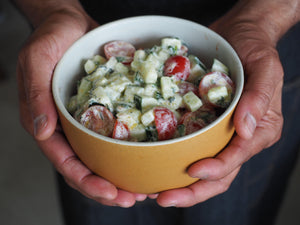 Indian Summer Salad - Koshimbir Raita