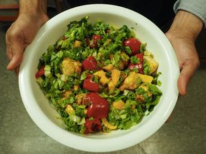 Tandoori Chicken Mango Salad