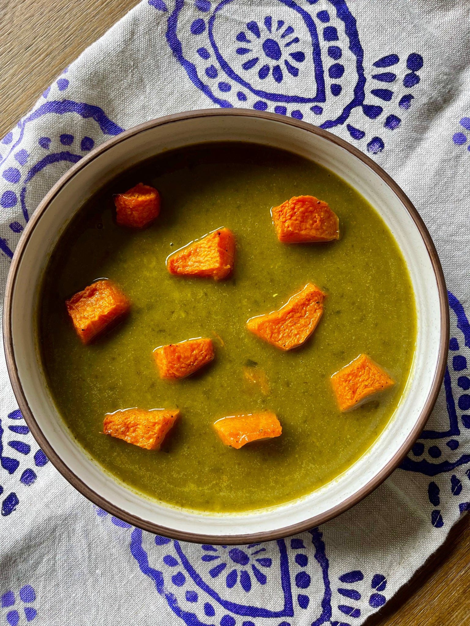 Savory Roasted Pumpkin with Saag Sauce