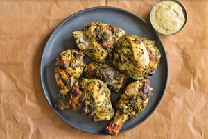 Saag Roast Chicken