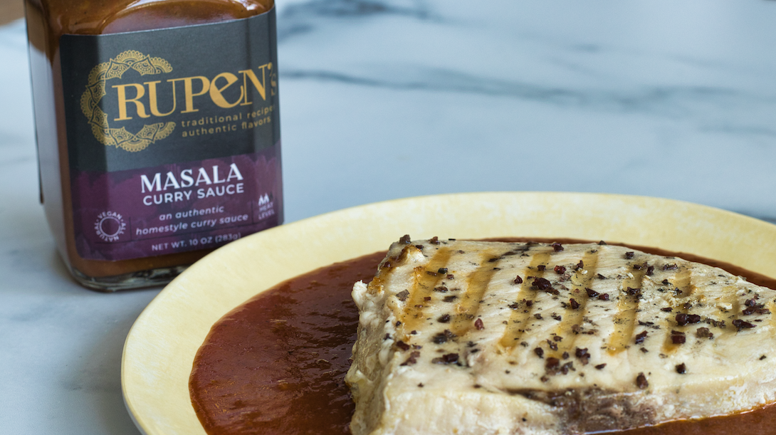 Grilled Tuna In Masala Sauce