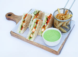 Spicy Paneer Sandwich