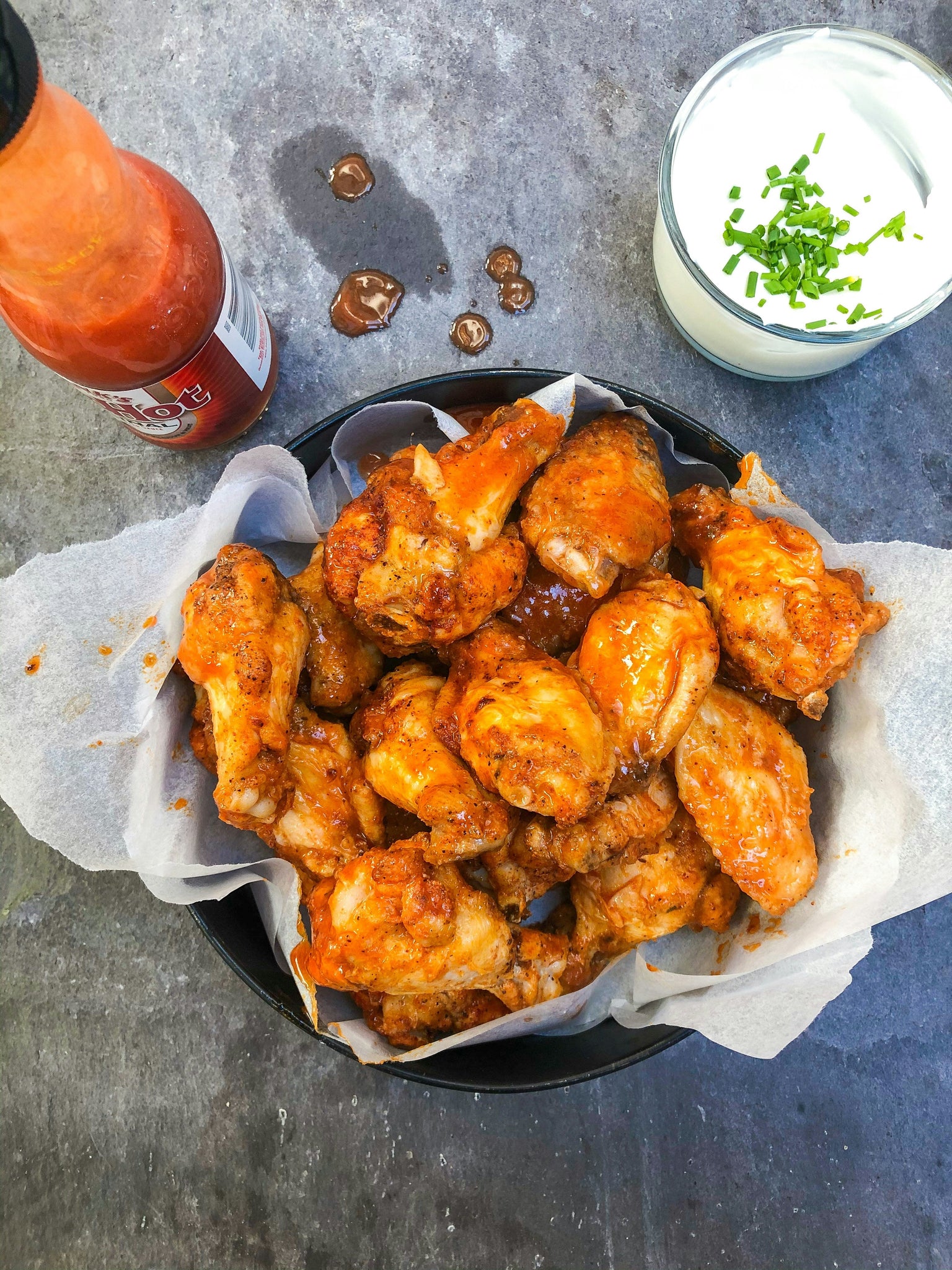 Grilled Chili Wings with Red Chili Paste (Tambda)