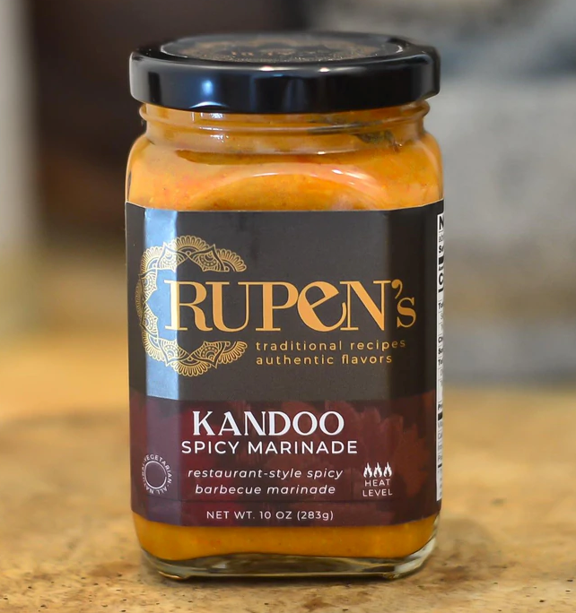 Spicy Barbecue Marinade KANDOO (Sanskrit) pit in which food is cooked